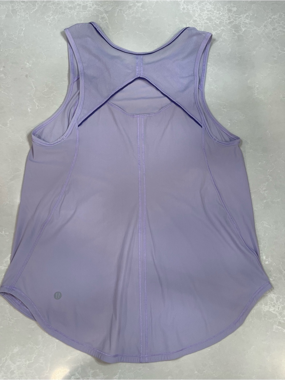 Lululemon sculpt tank light purple athletic active wear